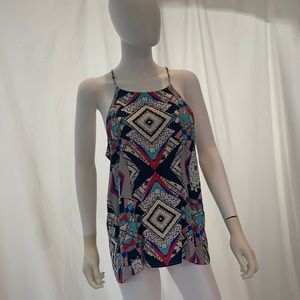 Pattern reneec tank top